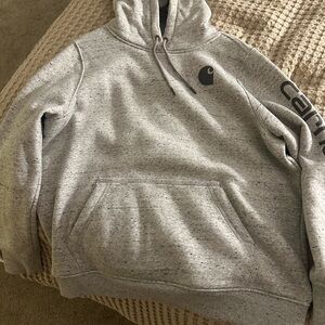 Carhartt Heather Gray Pullover Hoodie
